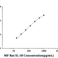 MF-Rat IL-18(Interleukin 18) ELISA Kit  orb1806670