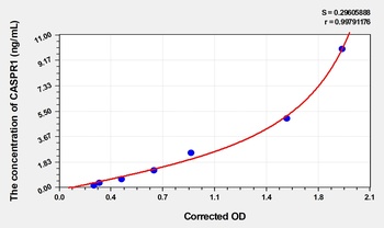 Human CASPR1(Contactin-associated protein 1) ELISA Kit     orb1817357