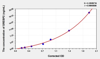 Rat SREBP2(Sterol Regulatory Element-binding Protein 2) ELISA Kit    orb1817304