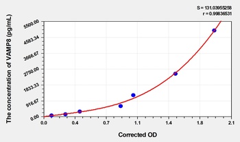 Human VAMP8(Vesicle Associated Membrane Protein 8) ELISA Kit  orb1736574