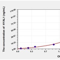 Animal HYAL1 ELISA Kit Catalog Number: orb781986